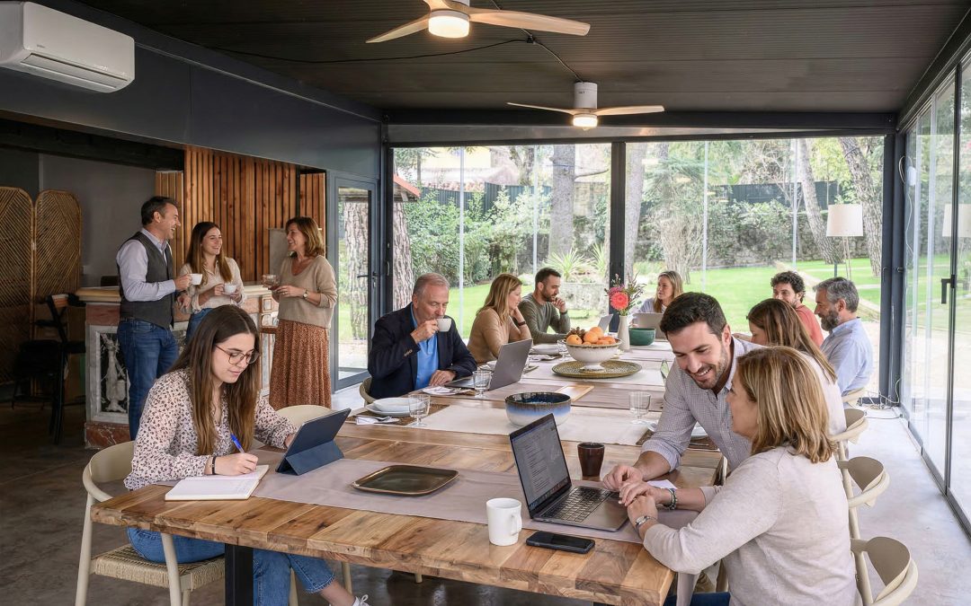 Finca para grupos: el espacio ideal para compartir experiencias únicas. Espacio1902.